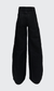 BLACK LOPSIDED JEAN