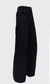 BLACK LOPSIDED JEAN