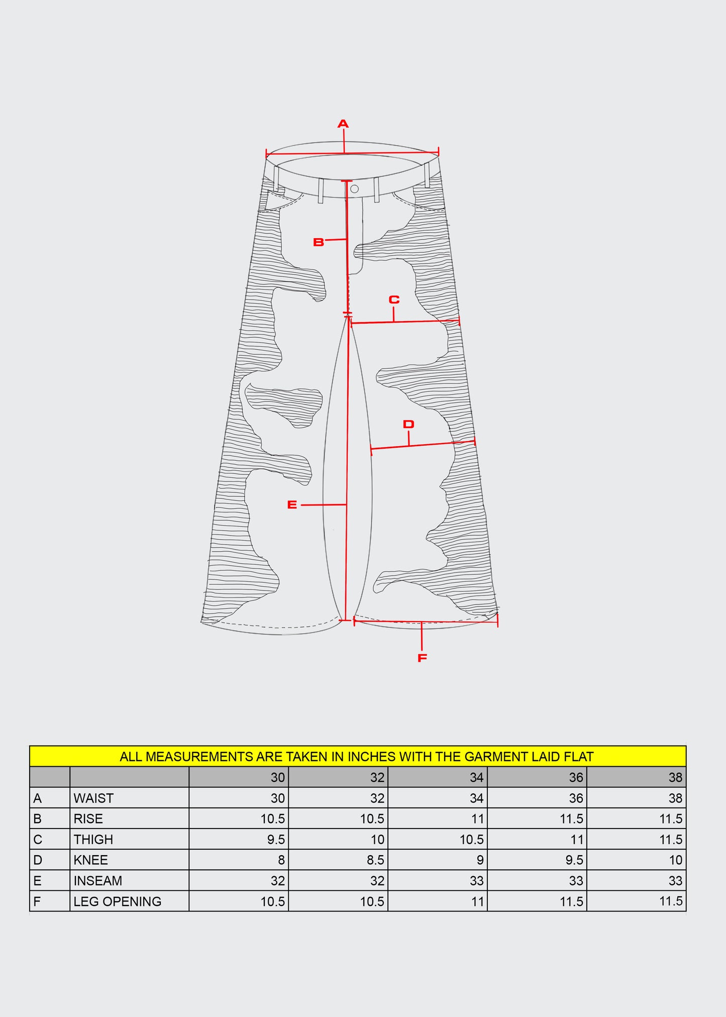 REPAIRED PERIMETER DENIM